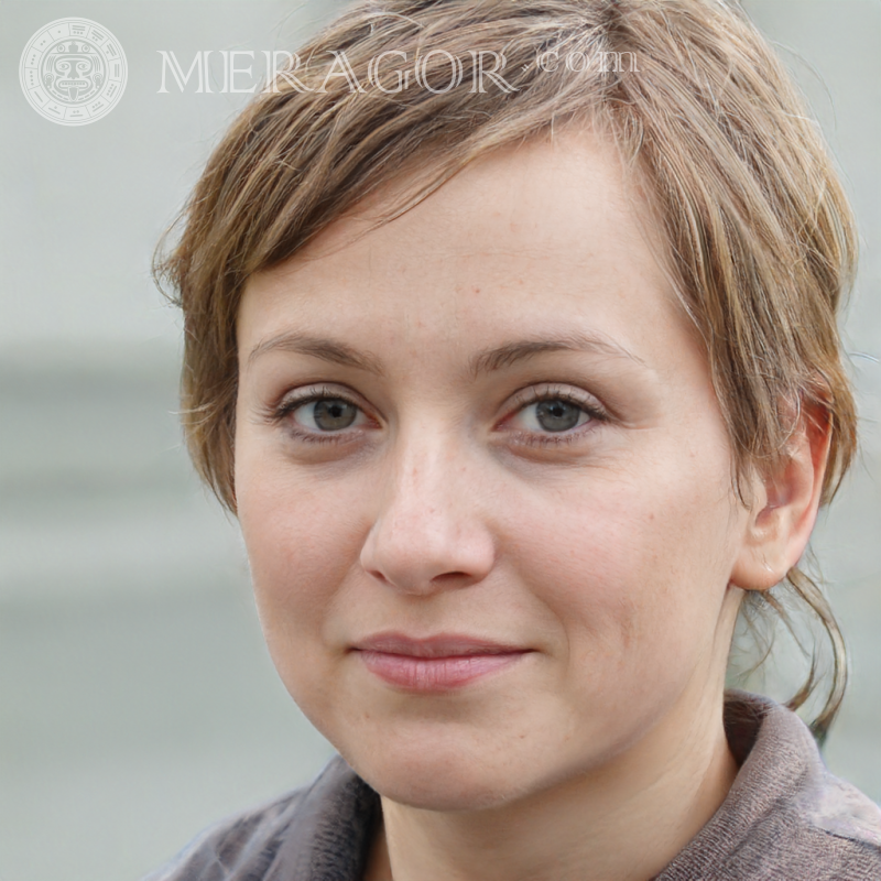 Foto de una niña de 37 años en avatar Rostros de chicas Europeos Rusos Niñas adultas