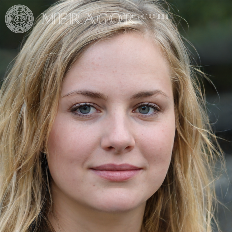 Photo une fille inspirante Visages de filles Européens Russes Les filles