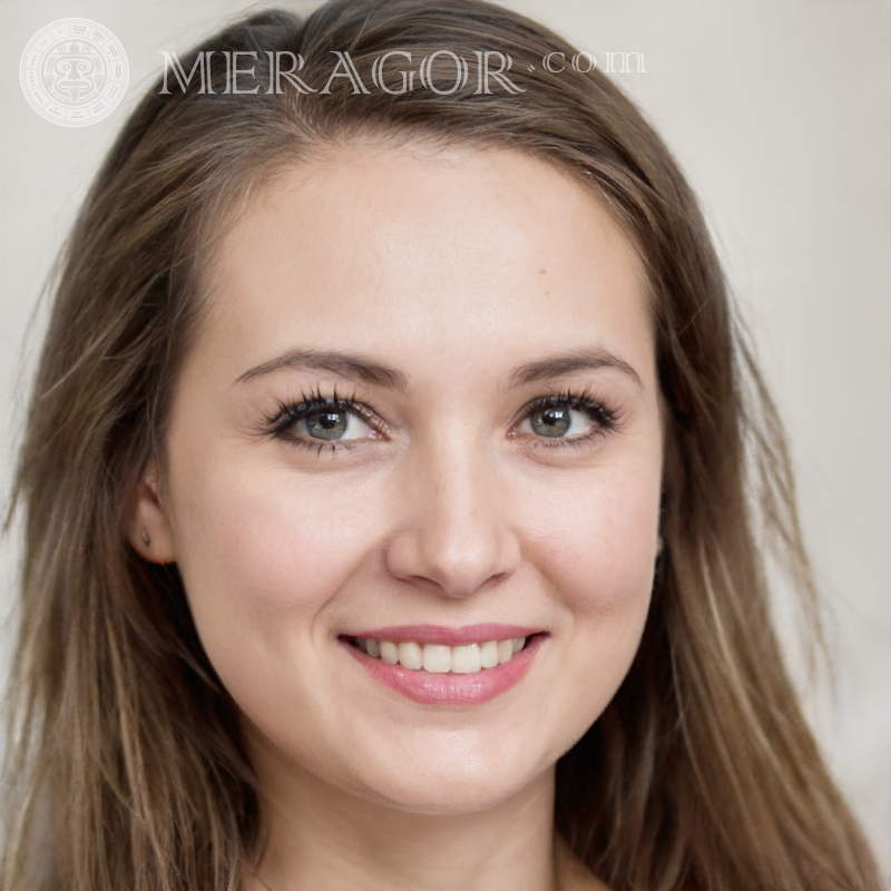 Foto de una linda chica | 4 Rostros de chicas Europeos Rusos Niñas adultas