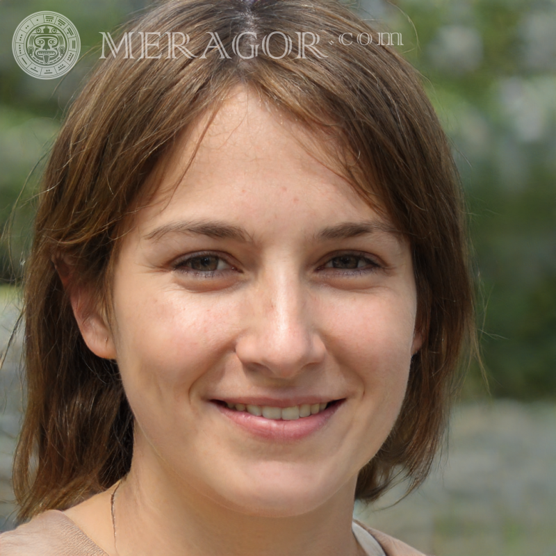 Profilfoto eines 23-jährigen Mädchens Gesichter von Mädchen Europäer Russen Mädchen