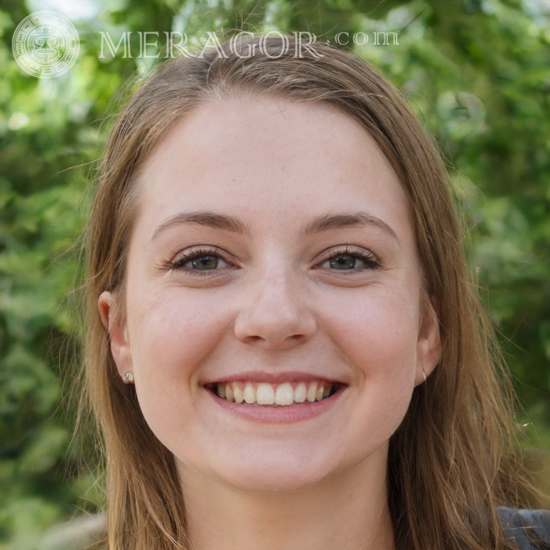 Photo of a beautiful girl 20 years old | 0 Faces of girls Europeans Girls Faces, portraits