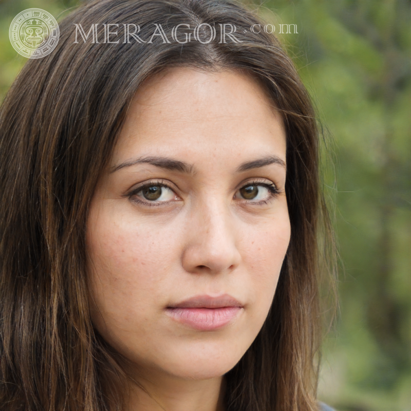 Photo de la fille sur la photo de profil Bonjour Visages de filles Européens Russes Les filles