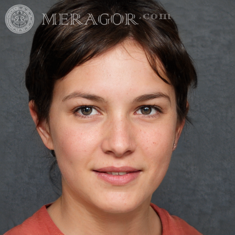 Foto des Mädchens auf dem Avatar von Livelib Gesichter von Mädchen Europäer Russen Mädchen