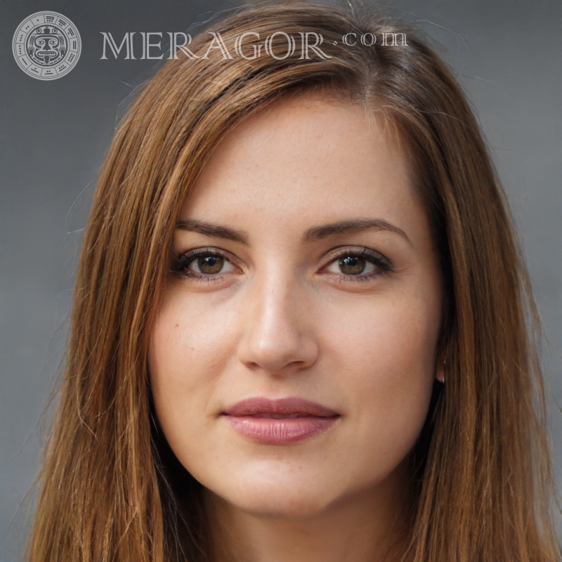 Schöne Mädchen Gesichter neu Gesichter von Mädchen Europäer Russen Mädchen
