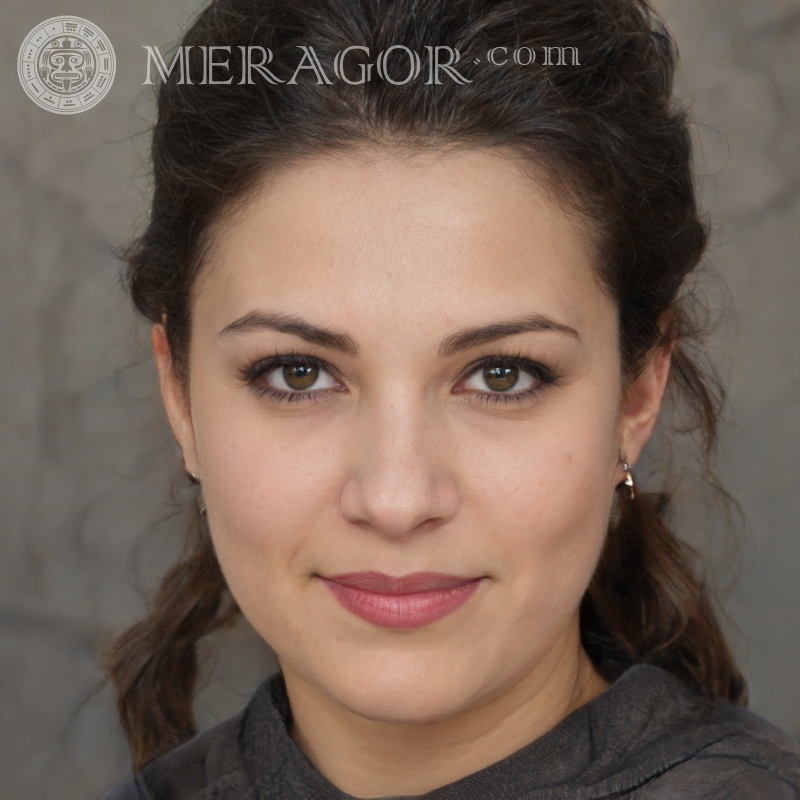 Лицо девушки на аватарку для регистрации Лица девушек Европейцы Русские Девушки