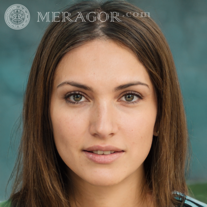 Cara de niña en el avatar de Drive2 Rostros de chicas Europeos Rusos Niñas adultas