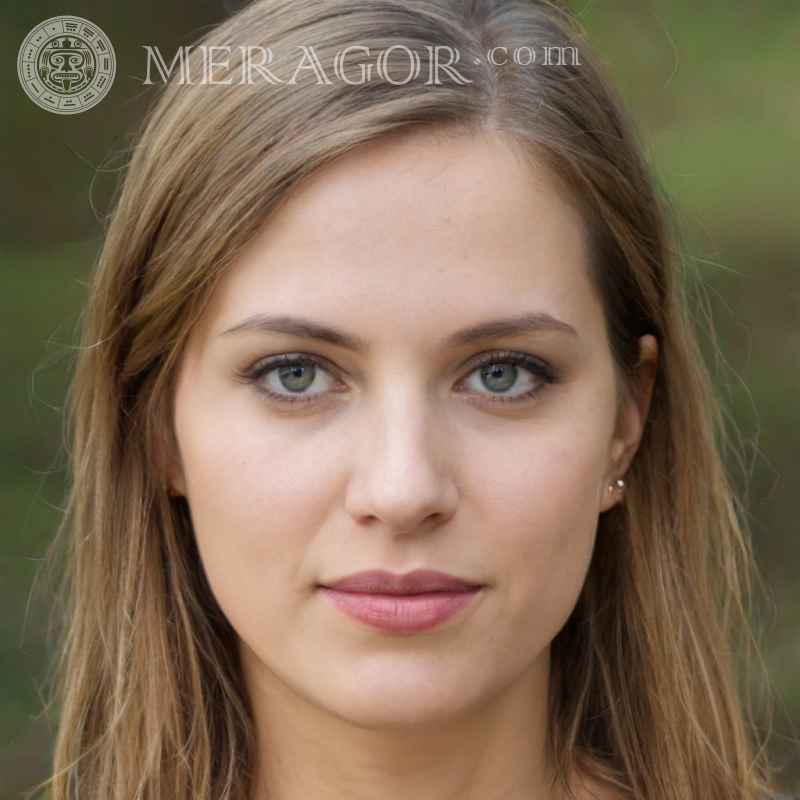 Лицо девушки на аватарку Avatarko Лица девушек Европейцы Русские Девушки