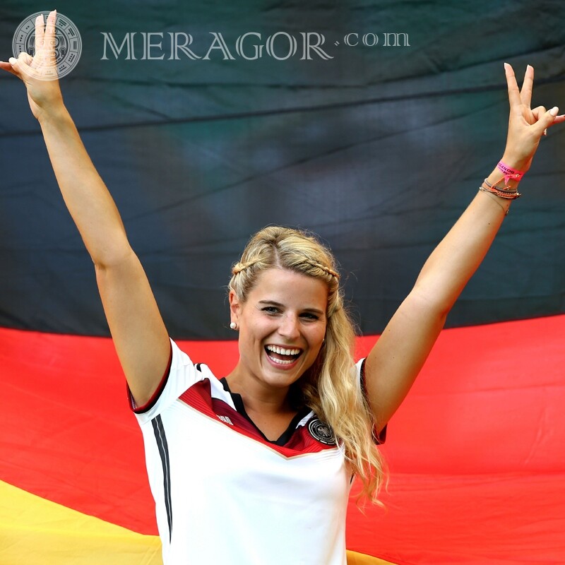 Фото немецкой девушки на аватарку Немцы