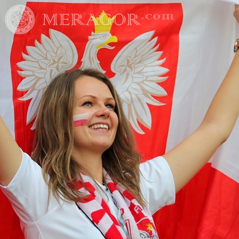 Foto de uma garota polonesa para foto de perfil Poloneses