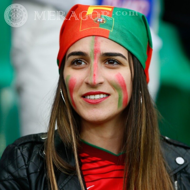 Foto de una chica portuguesa para foto de perfil Portugués