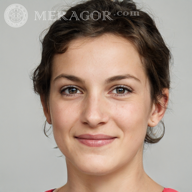 Belle photo de visage de fille gratuite Visages de filles Européens Russes Les filles