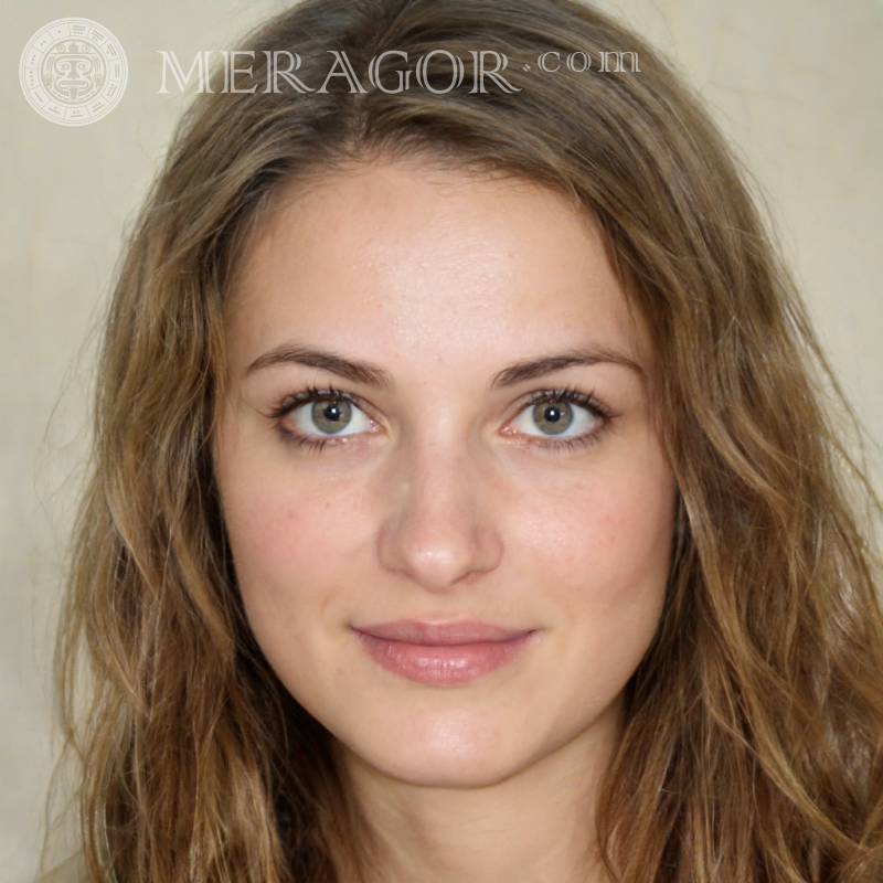 Face of the Ukrainian girl for the game Ukrainians Europeans Girls