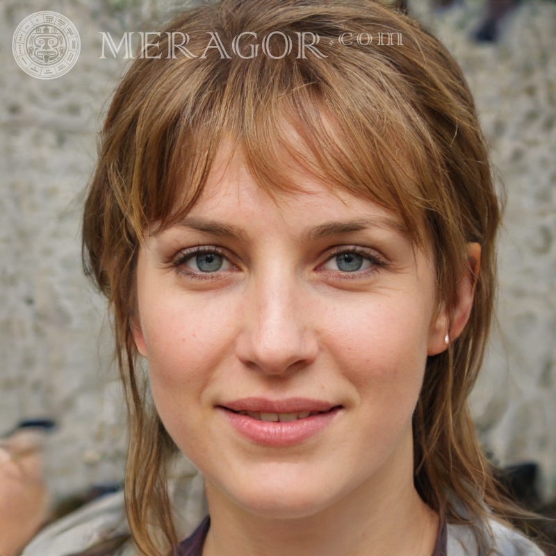 Foto de una niña ucraniana en una tableta Ucranianos Europeos Niñas adultas