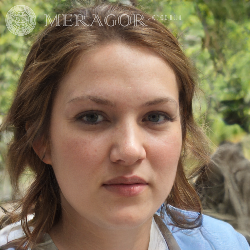 Foto de uma garota ucraniana séria Ucranianos Europeus Meninas adultas