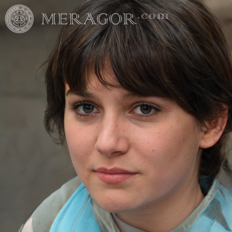 Foto de garota ucraniana, rosto superior Ucranianos Europeus Meninas adultas