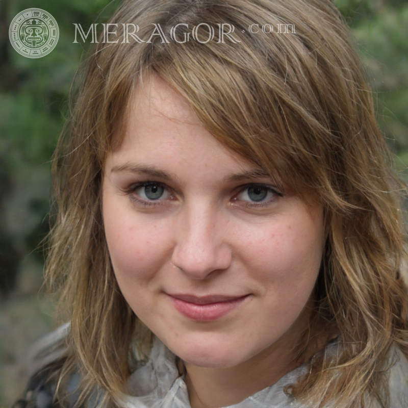 O rosto de uma garota ucraniana de 21 anos Ucranianos Europeus Meninas adultas
