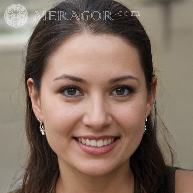 Das Gesicht eines guten brasilianischen Mädchens Brasilianer Europäer Mädchen
