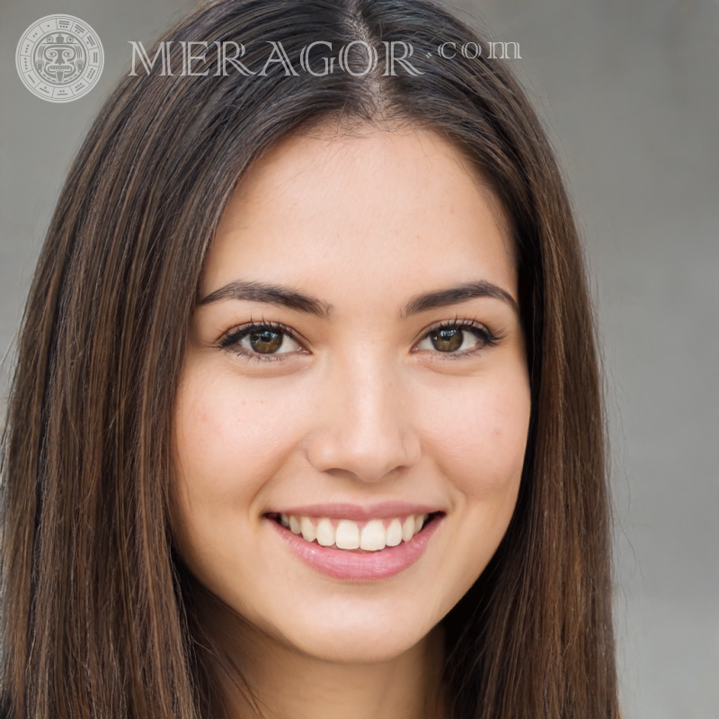 Обличчя мексиканської дівчини для реєстрації Мексиканці Дорослі дівчата Людина, портрети