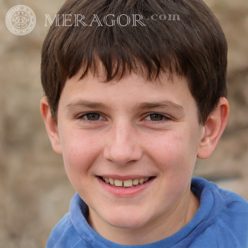 Download the face of a fun boy on the cover Faces of boys British Americans Argentines