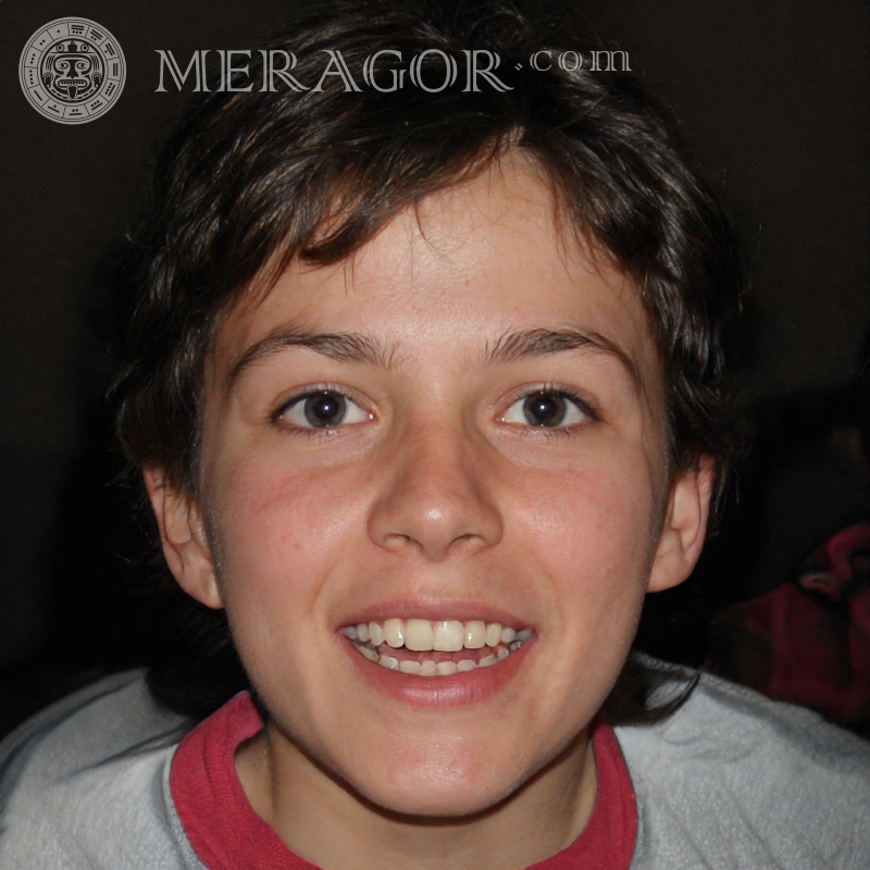 Download the laughing boy's face on the cover Faces of boys British Americans Argentines