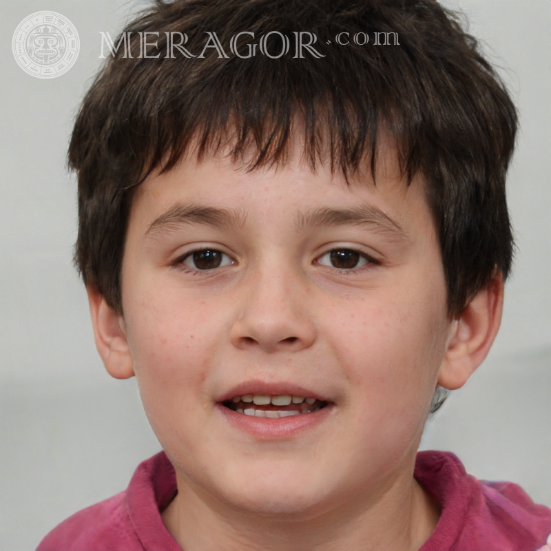 Download the face of a little boy to the page Faces of boys British Americans Argentines