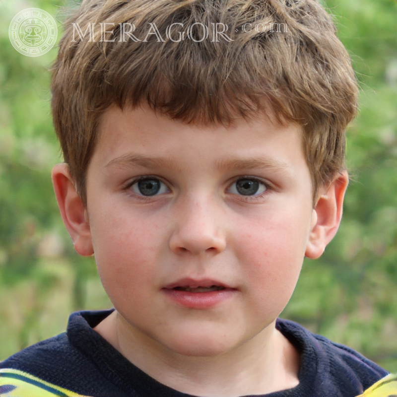 Download face of a cute boy on the page Faces of boys British Americans Argentines