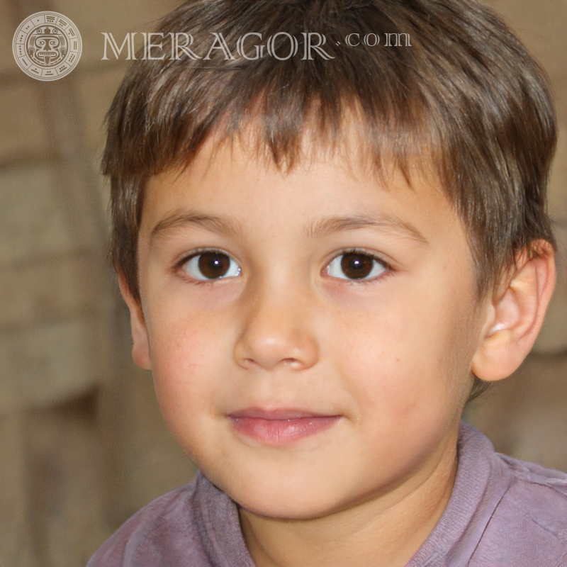 Download the face of a little boy on the avatar Faces of boys British Americans Argentines