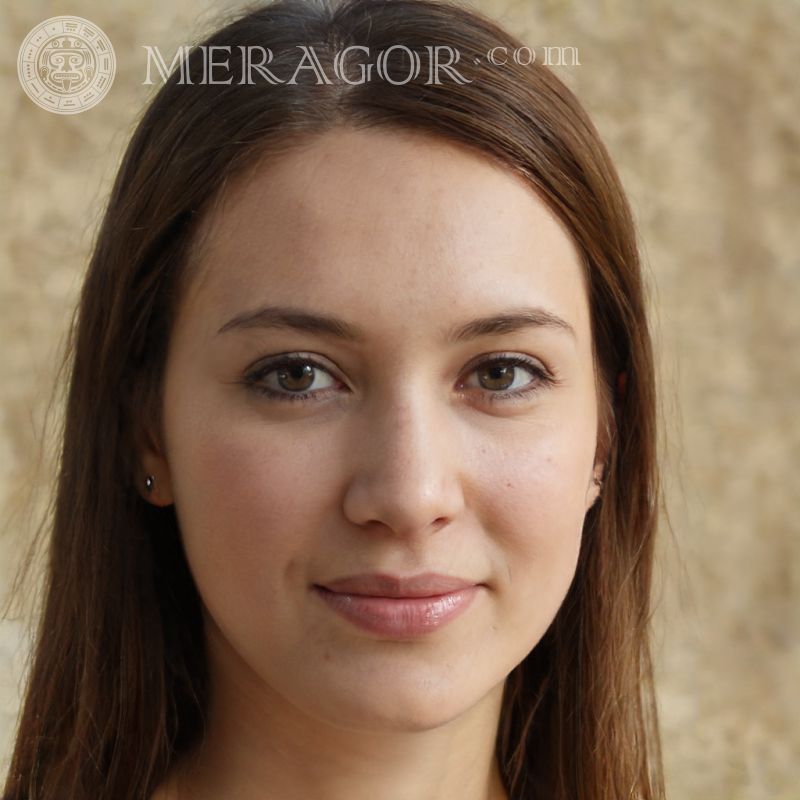 Gesicht eines kanadischen Mädchens auf Avatar 26 Jahre alt Kanadier Amerikaner Maedchen