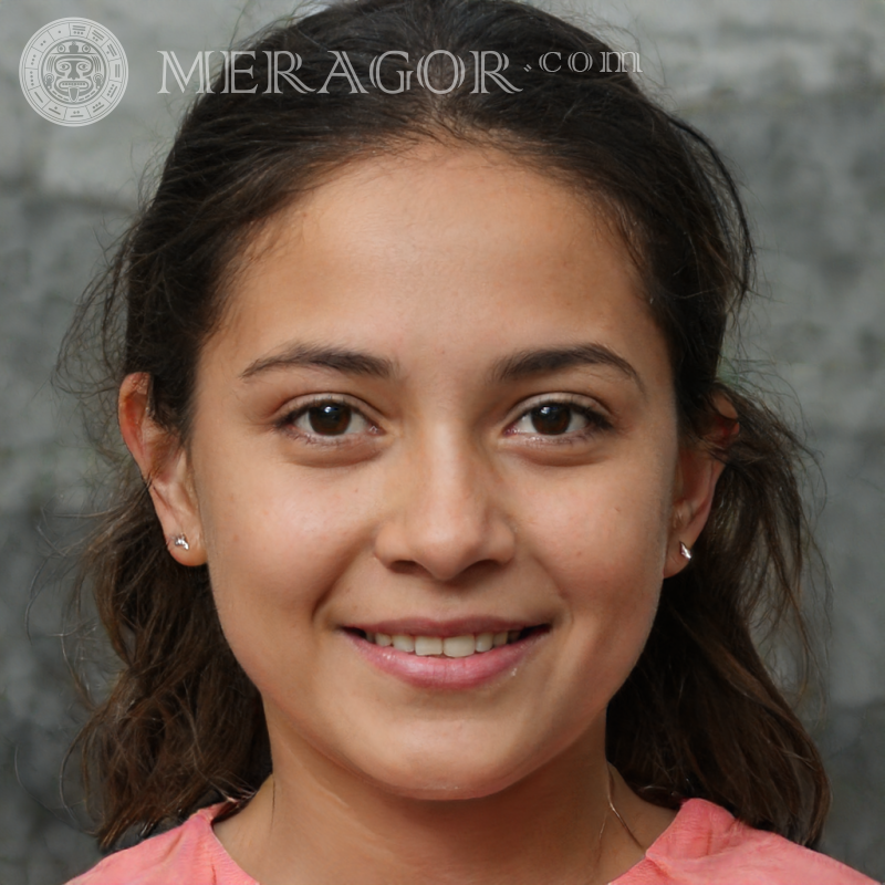 Mexikanisches Mädchen 13 Jahre alt Maedchen Schwarze Gesichter, Porträts