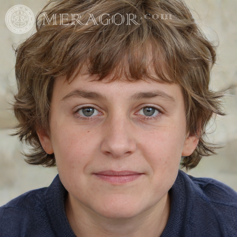 Foto de perfil del chico islandés Rostros de chicos Británico Europeos Caras, retratos