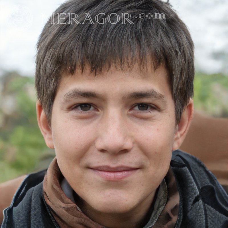 Gesicht eines Mannes auf Avatar 18 Jahre alt Gesichter von Jungs Briten Europäer Gesichter, Porträts