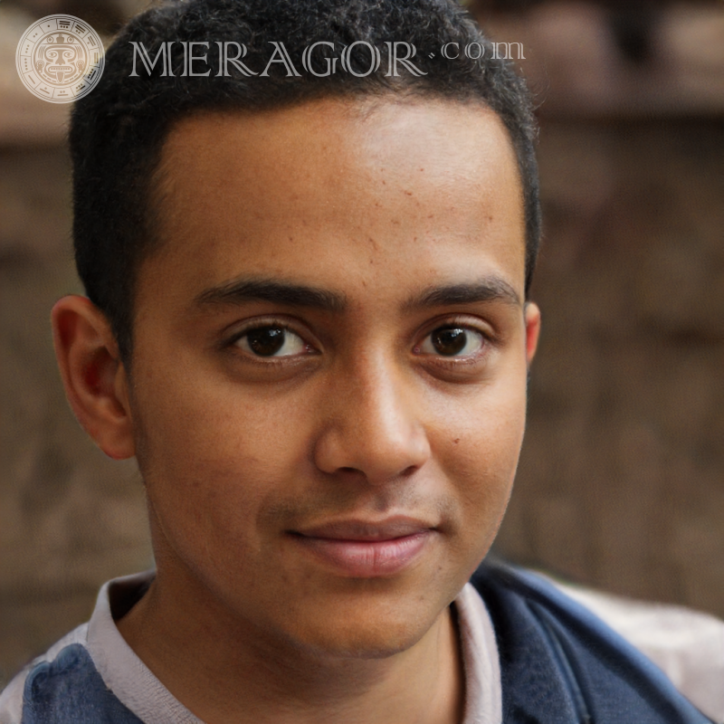 Cara marroquí en avatar Rostros de chicos Franceses Caras, retratos Todas las caras