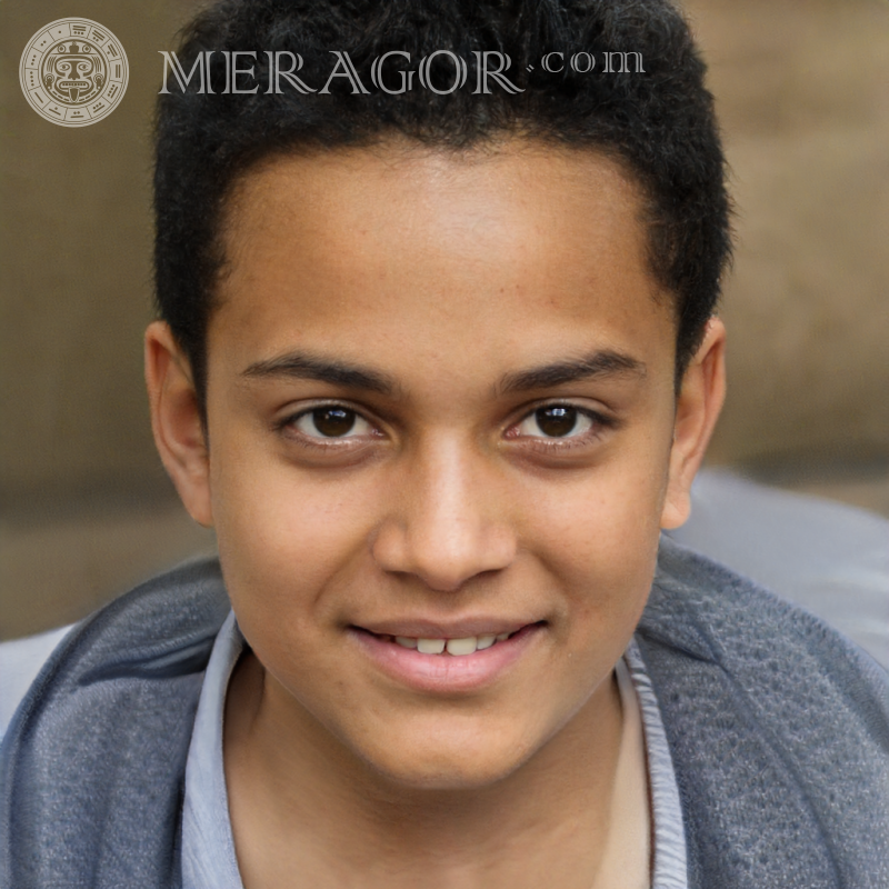 Foto eines afrikanischen Jungen für Profilbild Gesichter von Jungs Franzosen Gesichter, Porträts Alle Gesichter