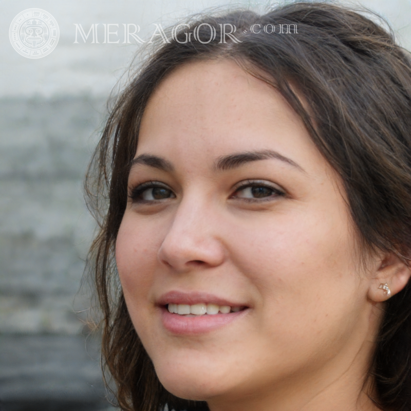 Красивое лицо женщины для сайта объявлений Испанцы Европейцы Португальцы