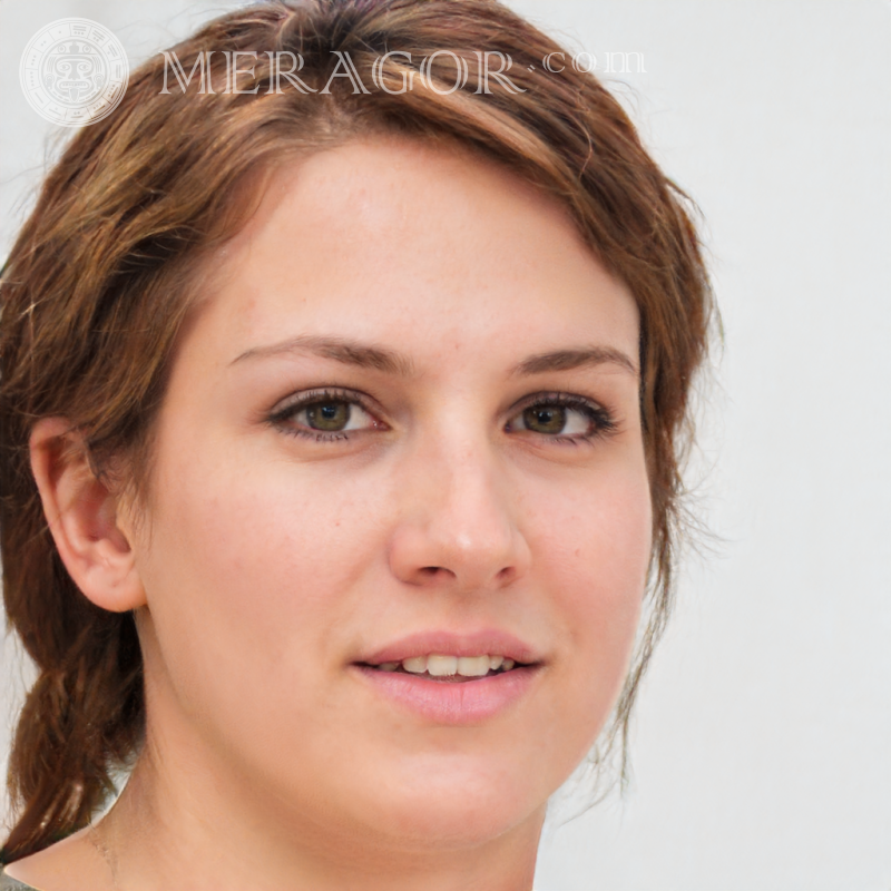 O rosto de uma polonesa de 32 anos Poloneses Europeus Mulheres