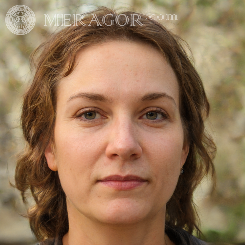 Photo of a Ukrainian woman in autumn Ukrainians Europeans Russians
