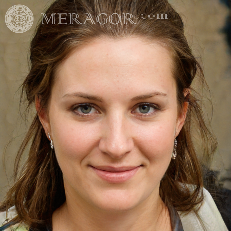 Woman's face on Vkontakte avatar Russians Europeans Ukrainians