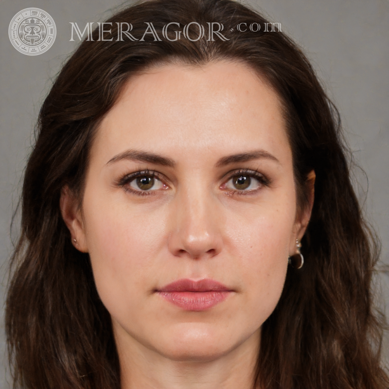 Woman face on LinkedIn avatar Russians Europeans Canadians