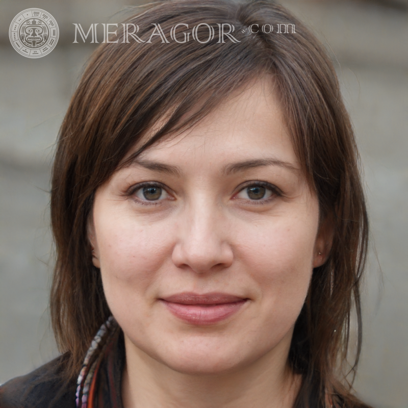 Photo of a woman for the site Russians Europeans Ukrainians