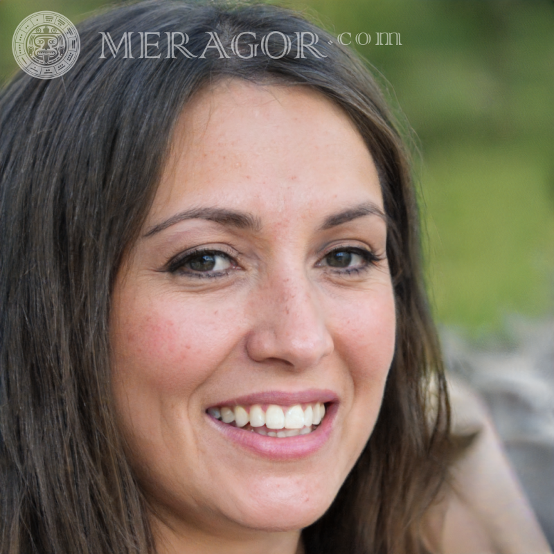 Rosto de mulher atraente no avatar Mexicanos Mulheres Pessoa, retratos