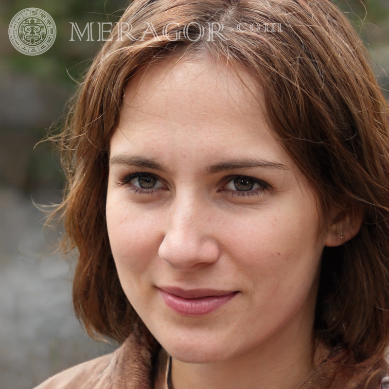 Красива жінка обличчя для сайту Російські Європейці Українці