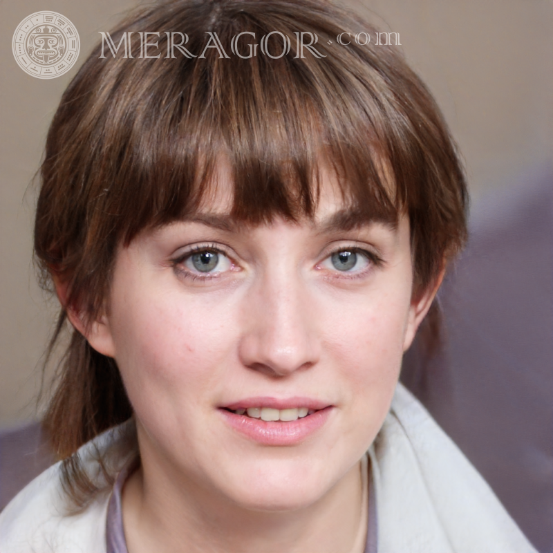 Fake photos of European women on the profile picture Russians Europeans Ukrainians