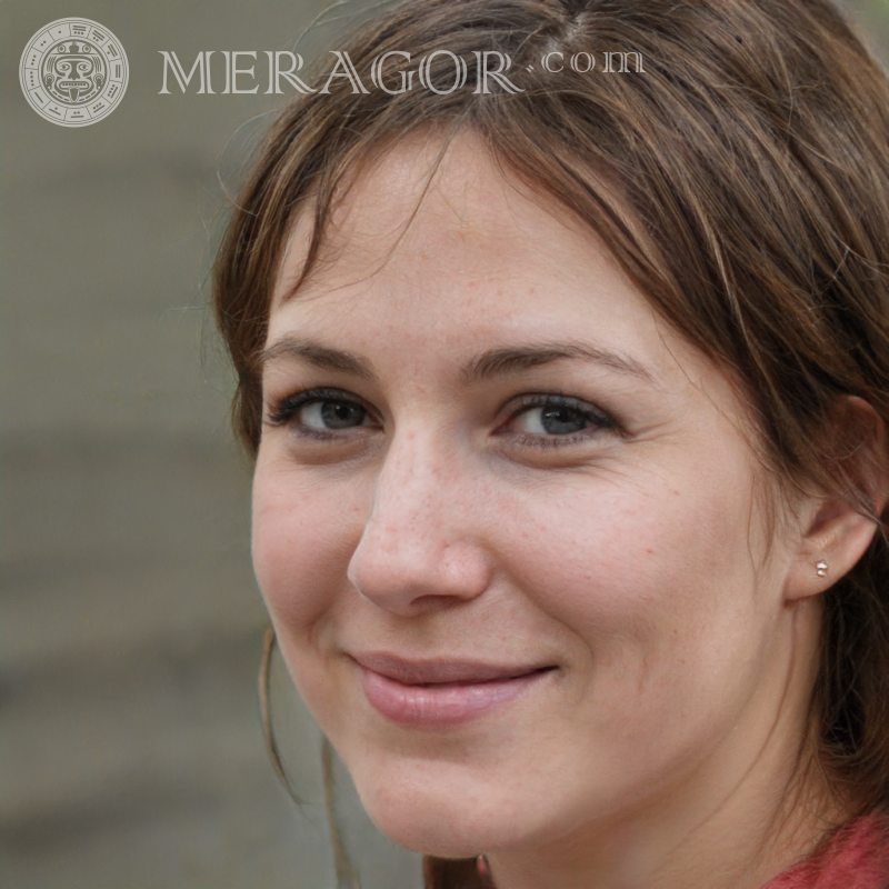 Beautiful avatar woman 33 years old Russians Europeans Ukrainians