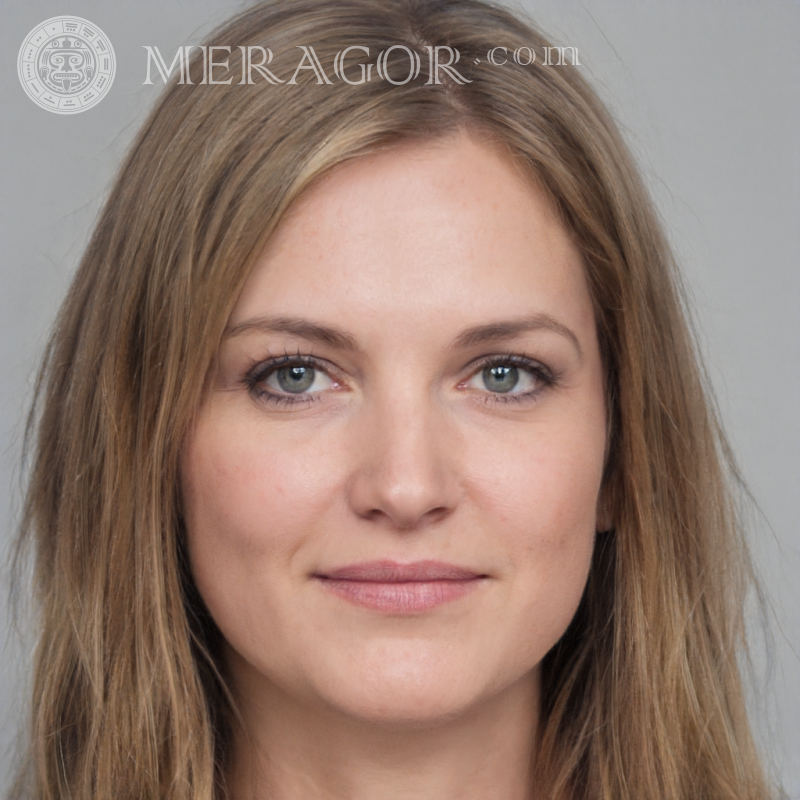 Photo de téléchargement avatar de femme néerlandaise Néerlandais Danois Européens