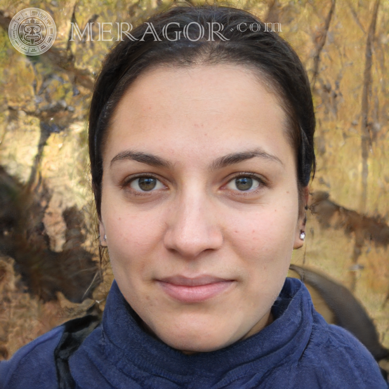 Fake photo of a Muslim woman Russians Europeans Ukrainians