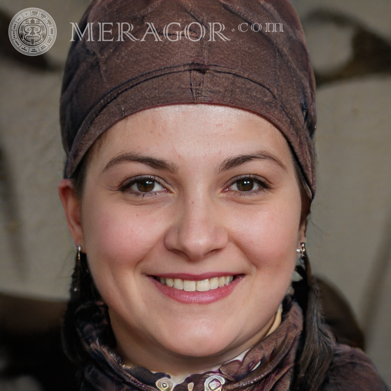 Photo of a Tatar woman Russians Europeans Ukrainians