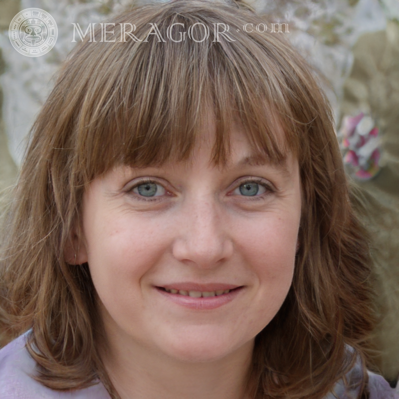 Портрет женщины на аватарку 31 год Русские Европейцы Украинцы