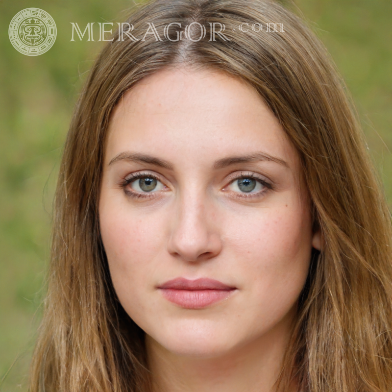 De beaux visages féminins pour la photo de profil Allemands Européens Les femmes