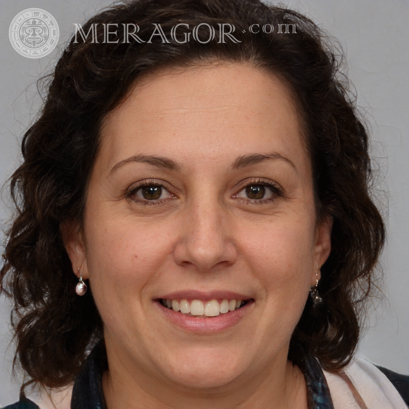 Female stock avatars for the site Brazilians Women Faces, portraits