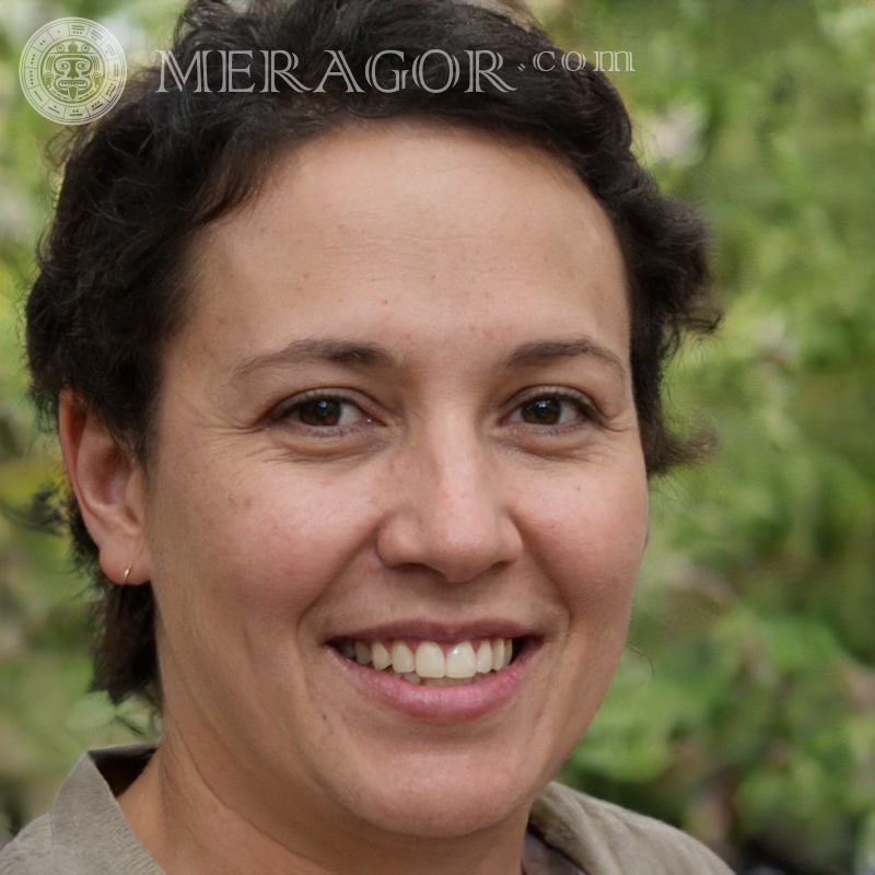 Fotos de perfil de rostos reais Brasileiros Mulheres Pessoa, retratos